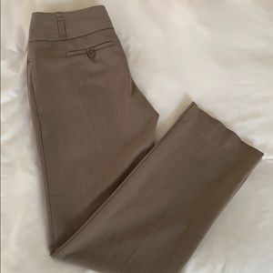 The Limited Drew Fit Textured Taupe Pants